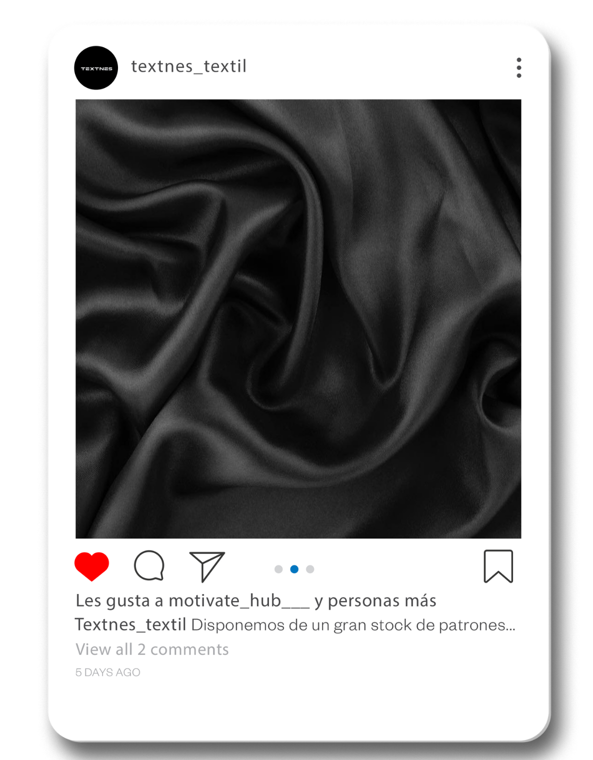 Mockup Instagram Textnes