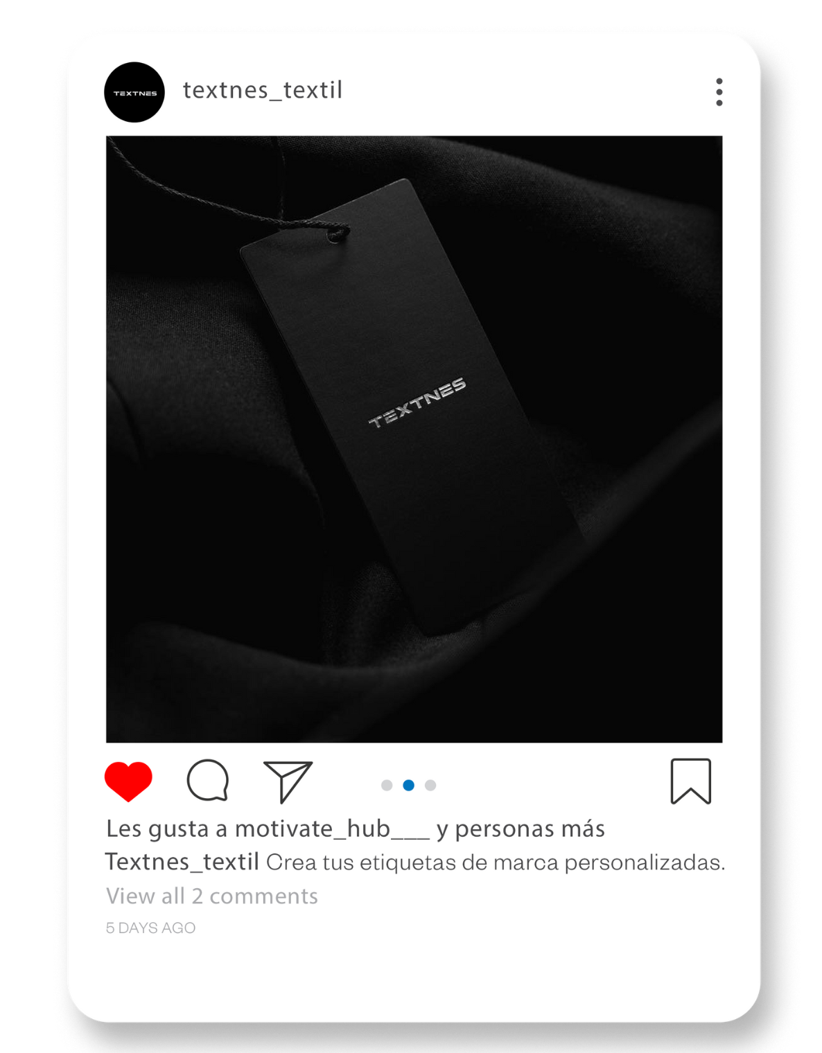 Mockup Instagram Textnes