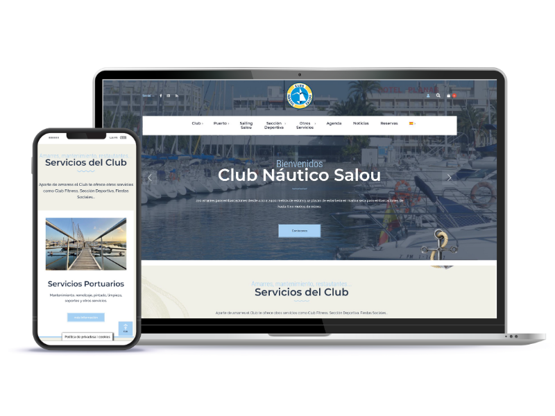 Mockup Web CNS