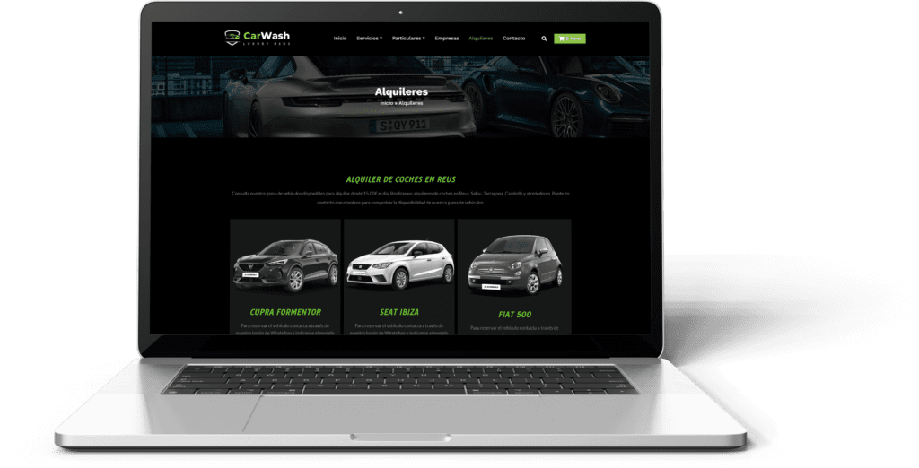 Mockup WordPress