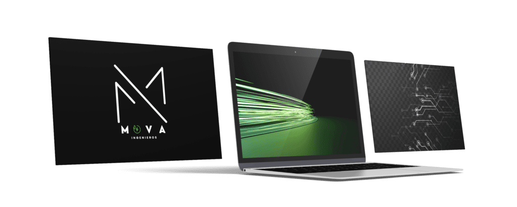 Mockup Desarrollo Web Mova Ingenieros